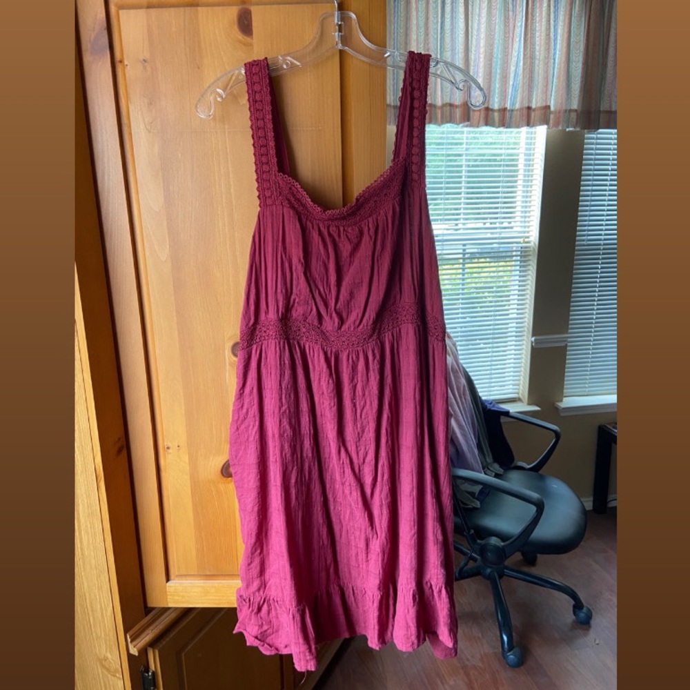 Dark pink Dress